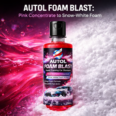 Autol Foam Blast Car Shampoo 250ml – High Foam Snow Wash, Scratch-Free, Gloss Finish Car Cleaning Shampoo