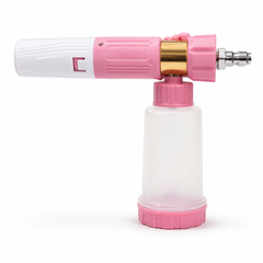 Mini Foam Cannon for Pressure Washer – Thick Snow Foam Sprayer Gun, Adjustable Foam Nozzle, Quick Connect Car Wash Foam Blaster, 100ml Bottle