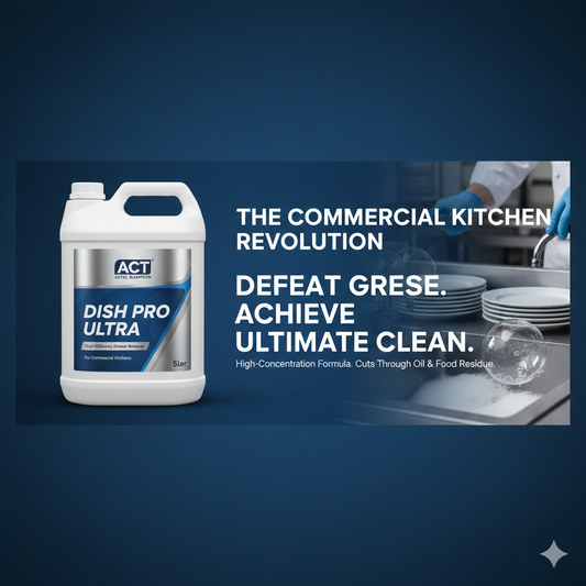 Sparkling Clean, Every Time: Introducing ACT Dish Pro Ultra for Commercial Kitchens