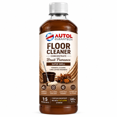 AUTOL Cleantech Floor Cleaner Concentrate 500ml – Brown Fragrance | Super Smell | 1:5 Mixing Ratio