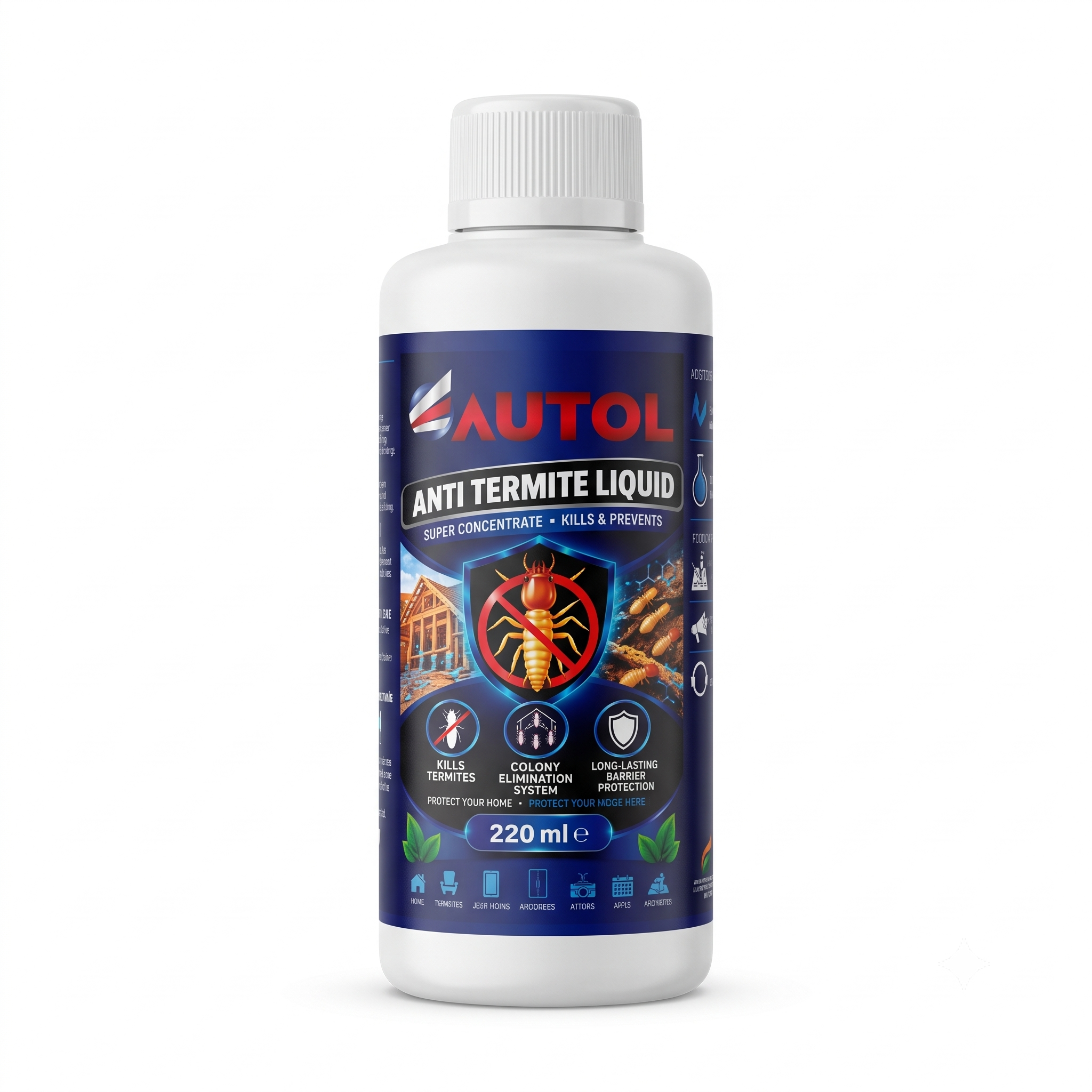 Autol Anti Termite Liquid Spray – Advanced Wood Protection & Colony Elimination Spray 220 ml
