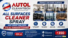 AUTOL All Surfaces Cleaner Spray 200ml | Multi-Purpose Cleaning Spray | Just Spray & Wipe